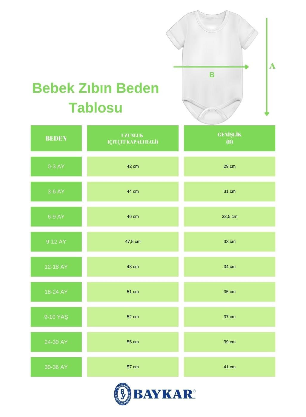 %100 Organik Pamuklu Bebek Çıtçıtlı Zıbın Body 2'li Paket Beyaz