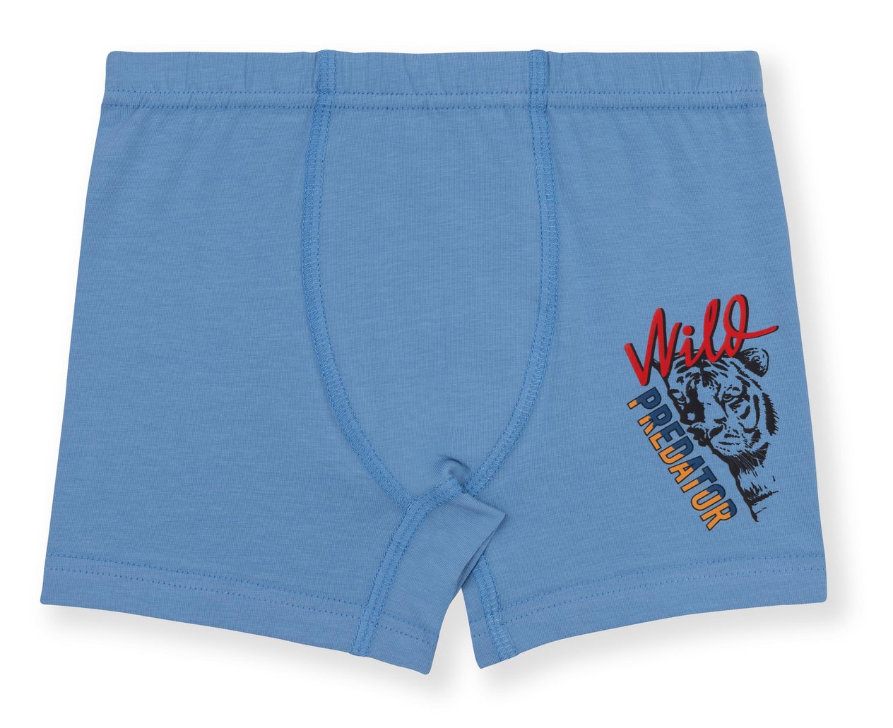 Erkek Çocuk Pamuklu Likralı Renkli Baskılı Boxer 3'lü Paket 3512 Renkli
