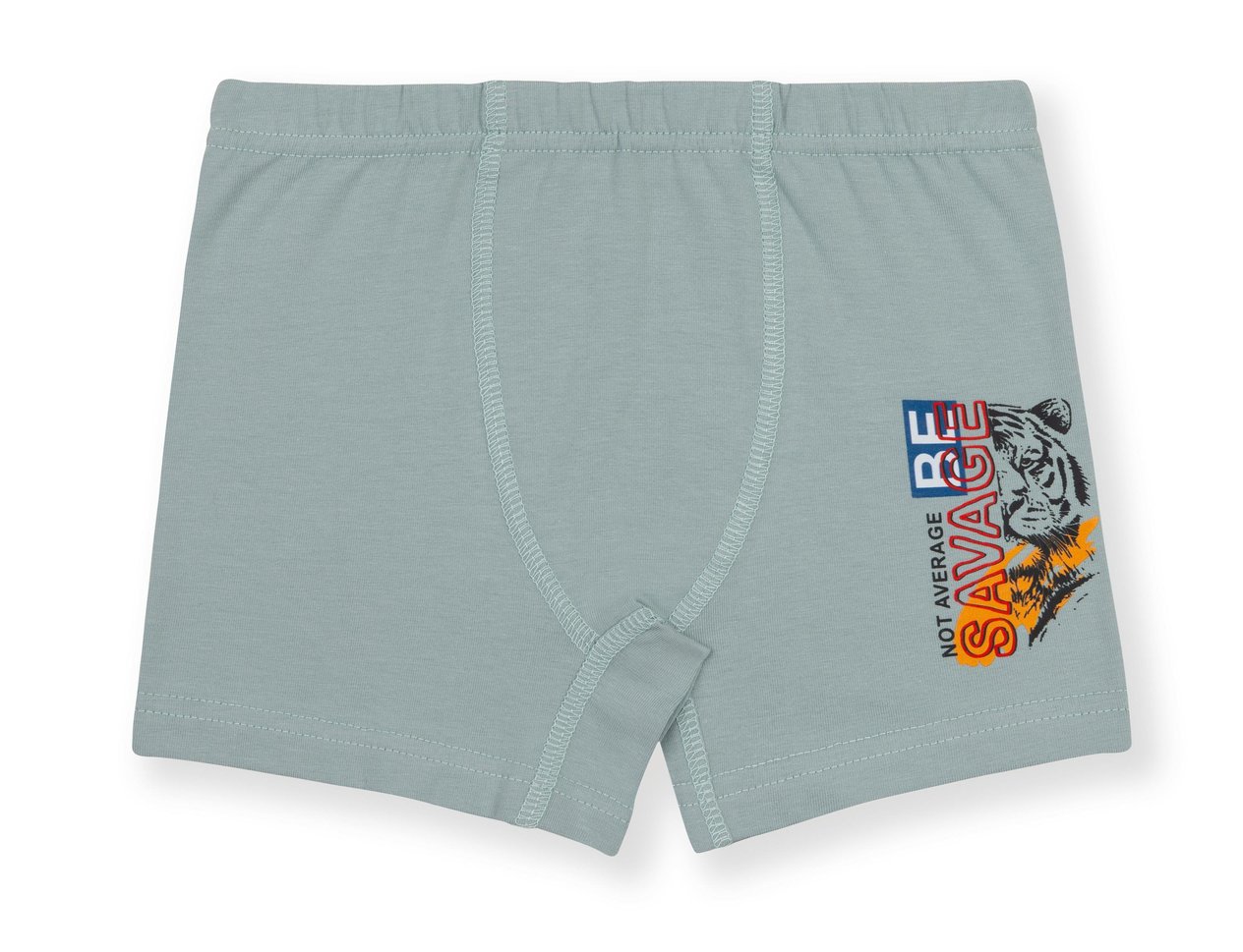Erkek Çocuk Pamuklu Likralı Renkli Baskılı Boxer 3'lü Paket 3512 Renkli