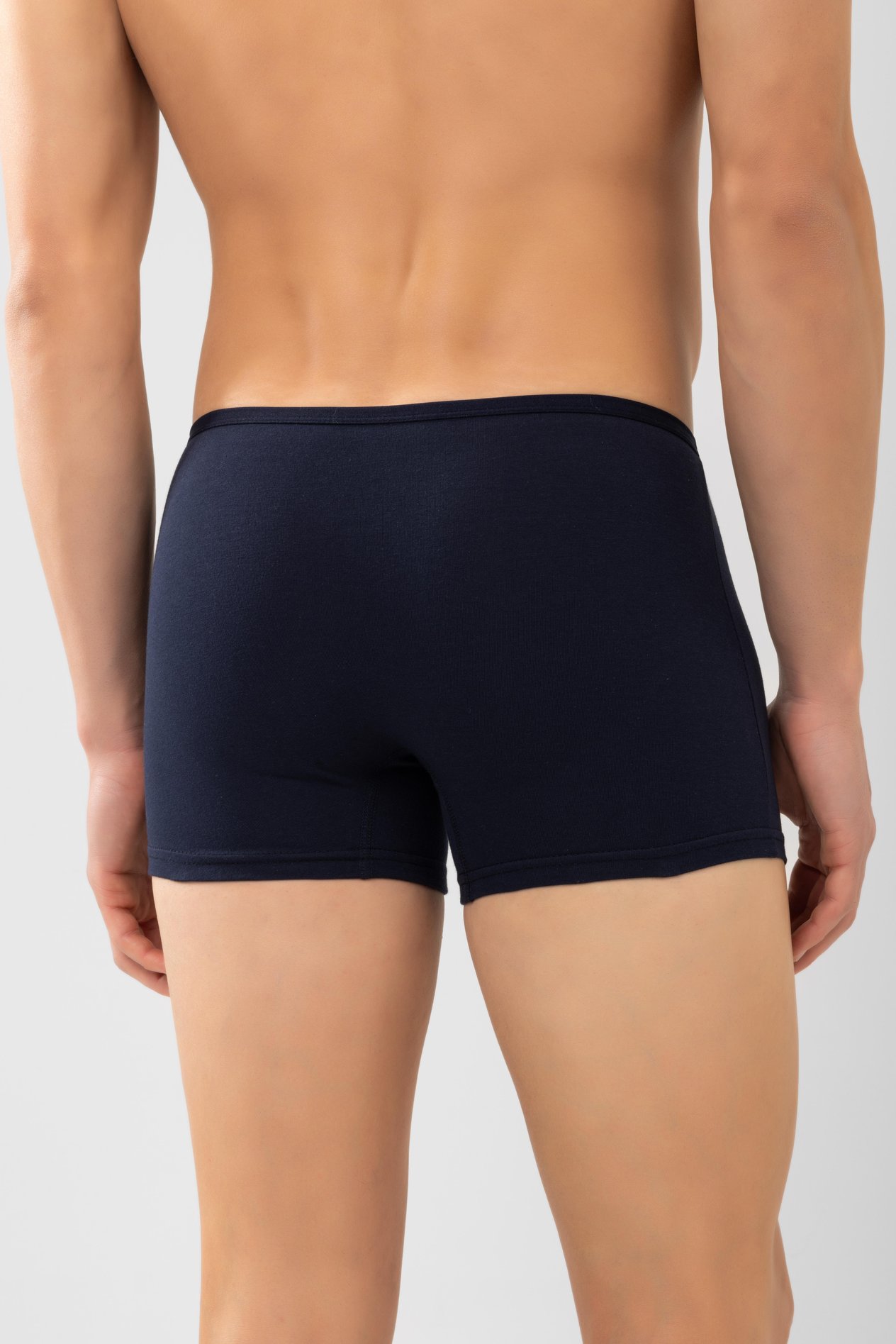 Erkek Modal Likralı Düz Boxer 1113 Lacivert