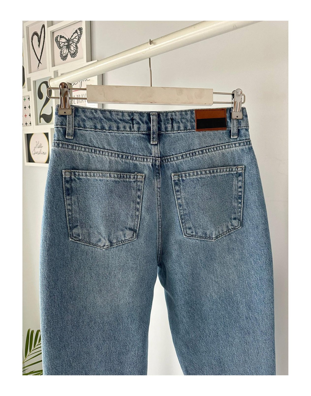 DİZİ YIRTIK FLARE JEAN