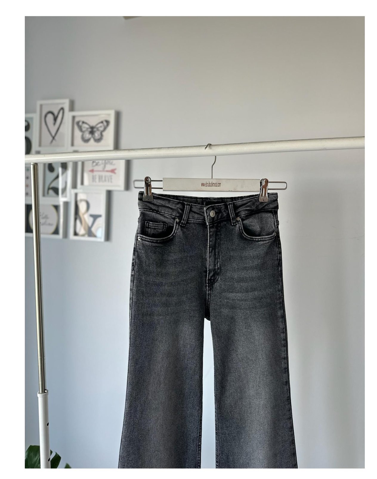 LIKRALI GENİŞ PAÇA JEAN