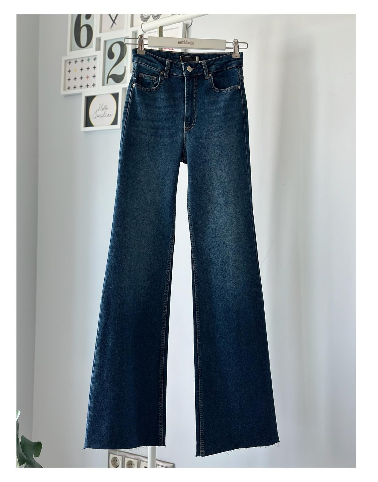 LIKRALI GENİŞ PAÇA JEAN