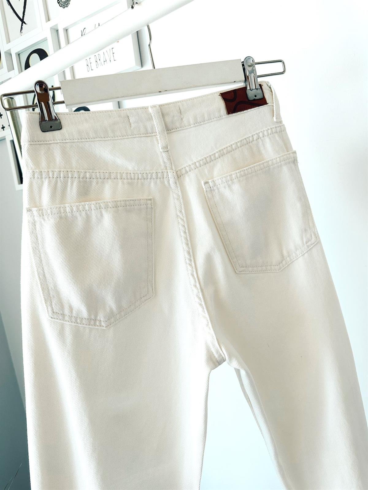 PAÇA DETAYLI NATURAL JEAN