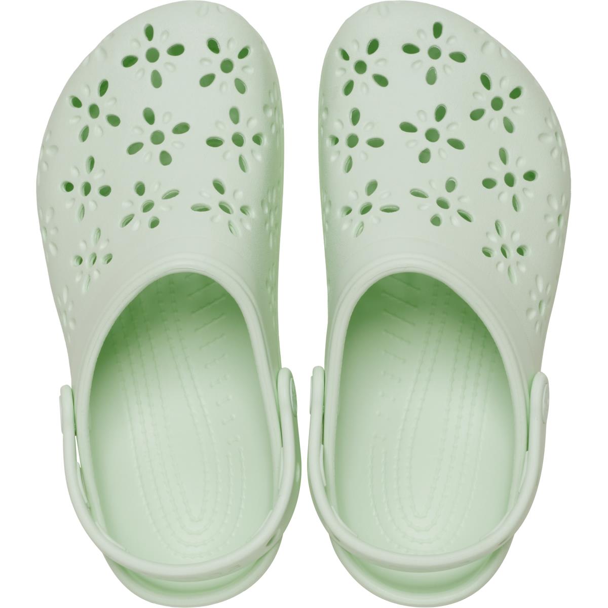 Crocs Classic Floral Cut Out Clog Unisex Terlik 210927