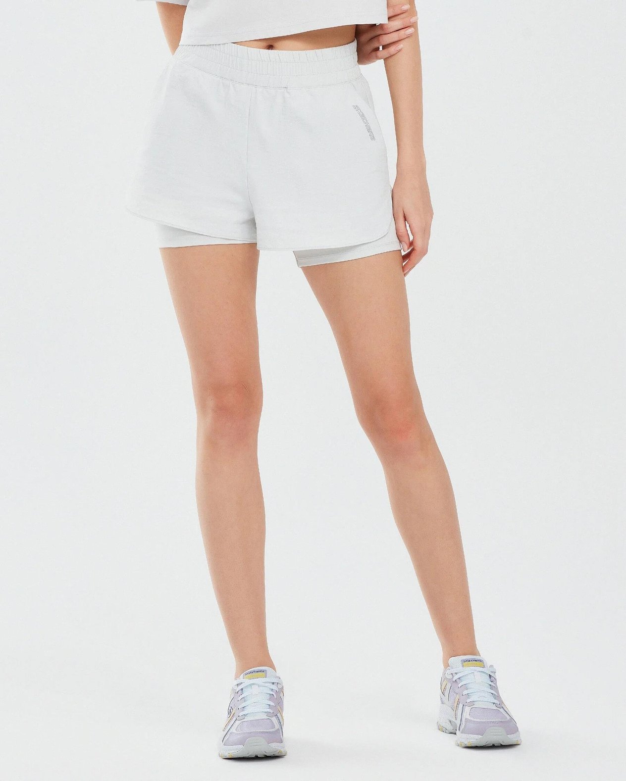 Skechers Performance Coll. W 4 inch 2 in 1 Short Kadın Şort S241144