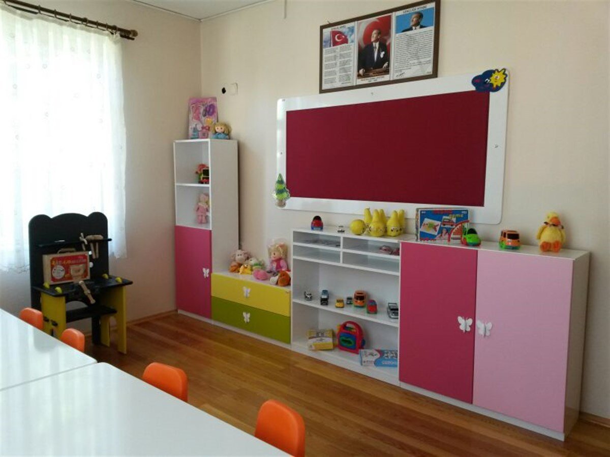 Anaokulu Anasınıfı Modüler Dolap Seti
