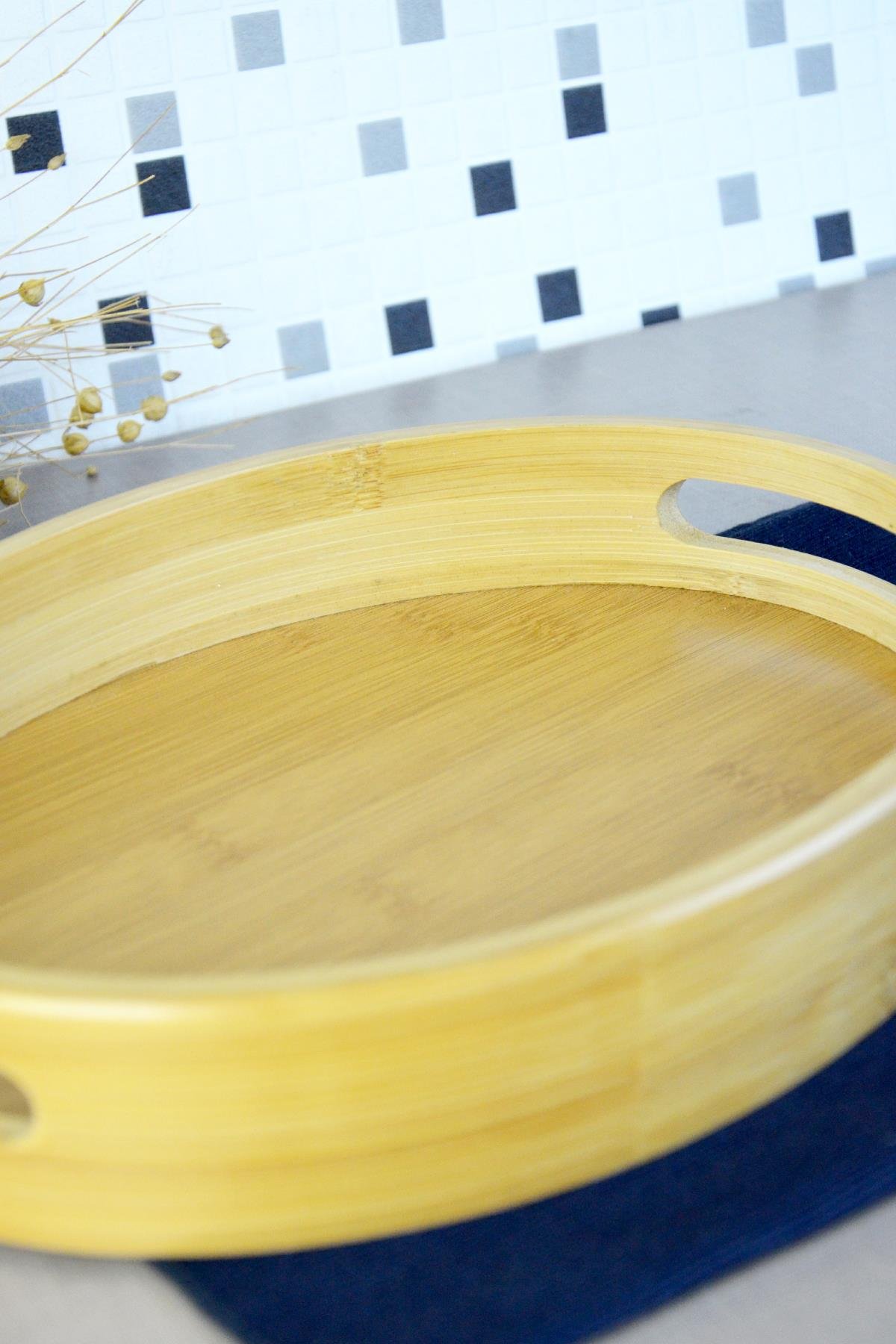 PAÇİ-BAMBU 3'LÜ OVAL DERİN TEPSİ SETİ
