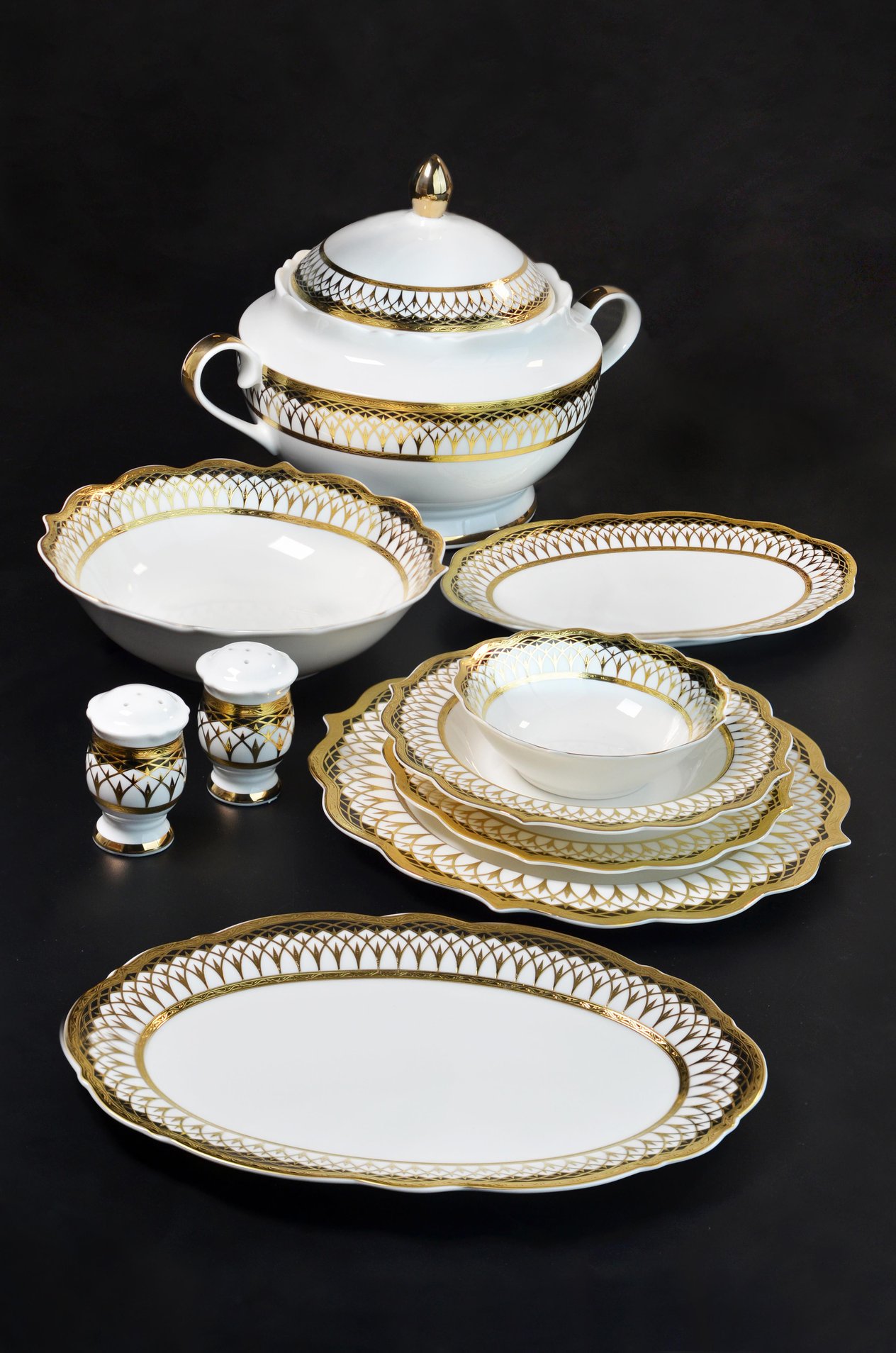 ROYAL CHARME-REGENCY 60 PARÇA 24 K ALTIN YEMEK TAKIMI