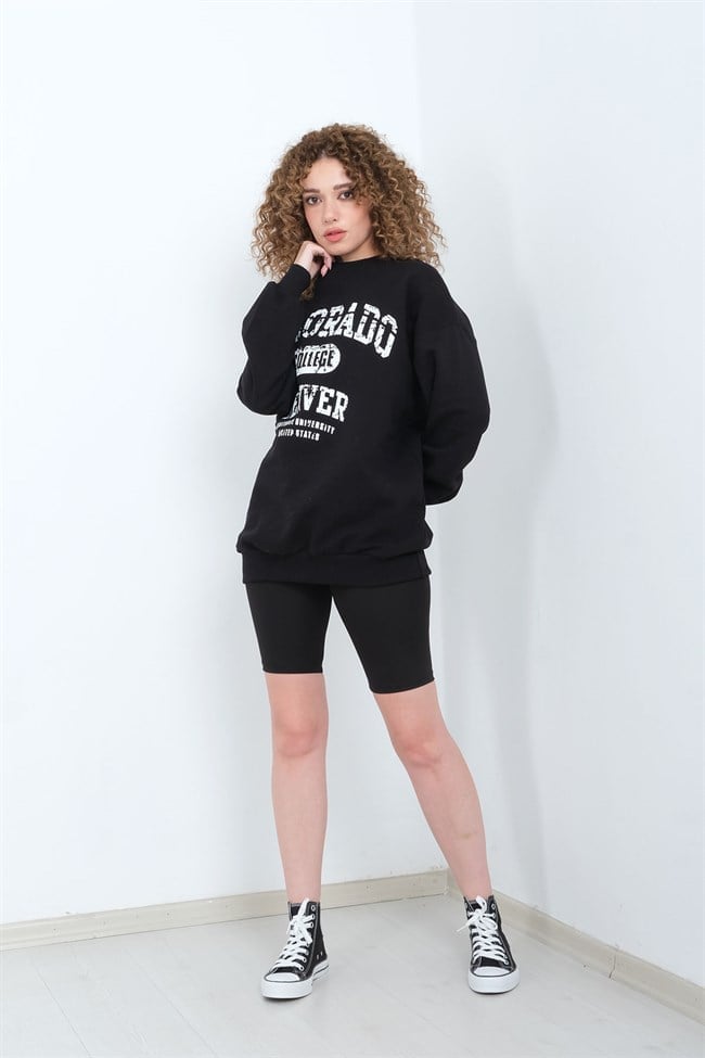 Kadın Colorado Baskılı Sweatshırt