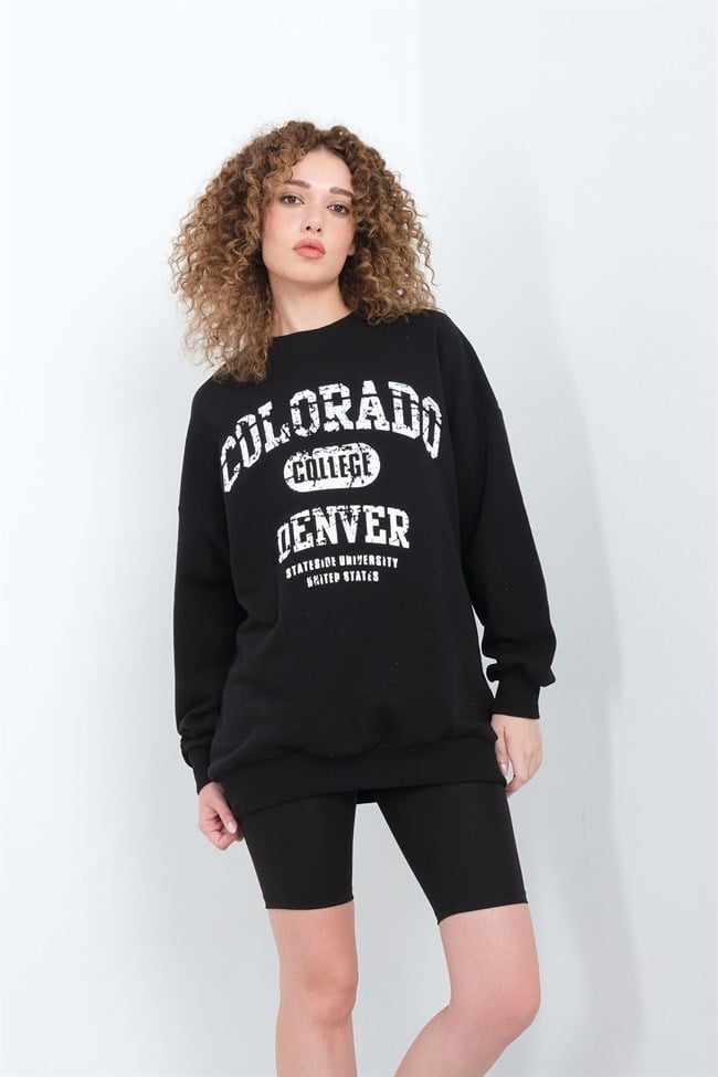 Kadın Colorado Baskılı Sweatshırt