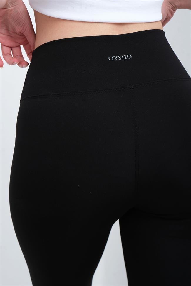Kadın Oysho Basic Tayt - SİYAH