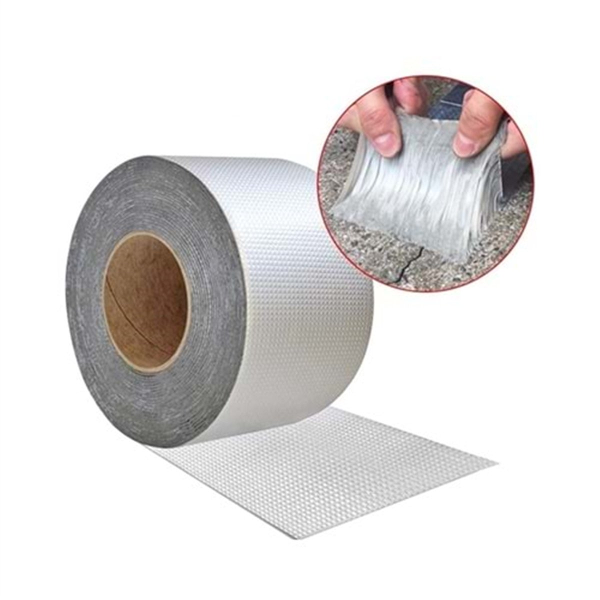 Gum Tape Sızdırmaz Çamur Bant 48mmx2 Metre