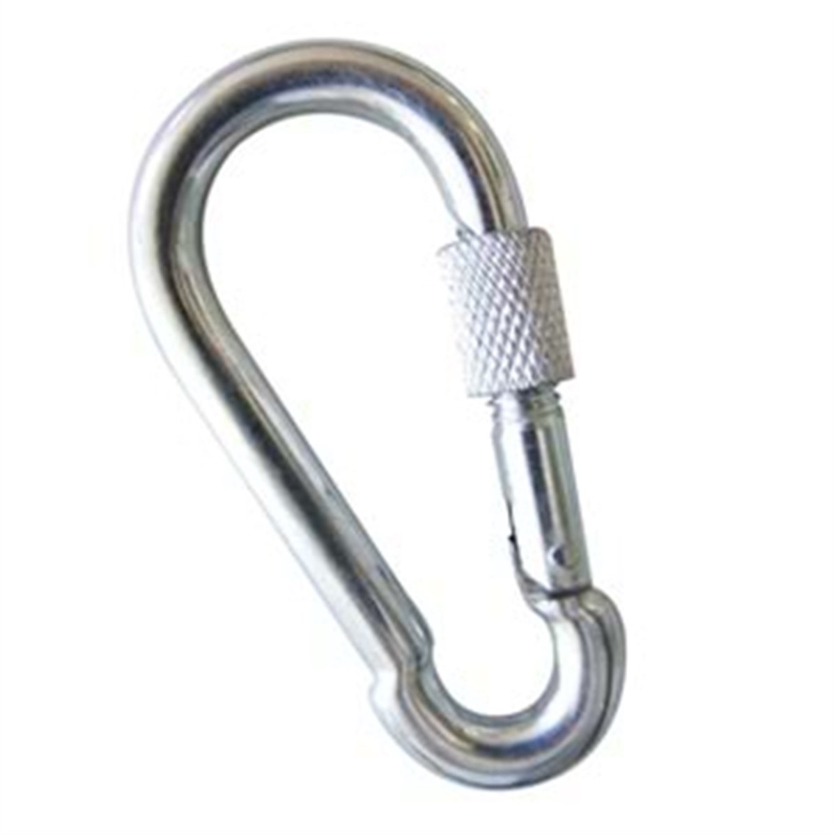 Karabina Galvaniz Vidalı Kilitli 10 mm