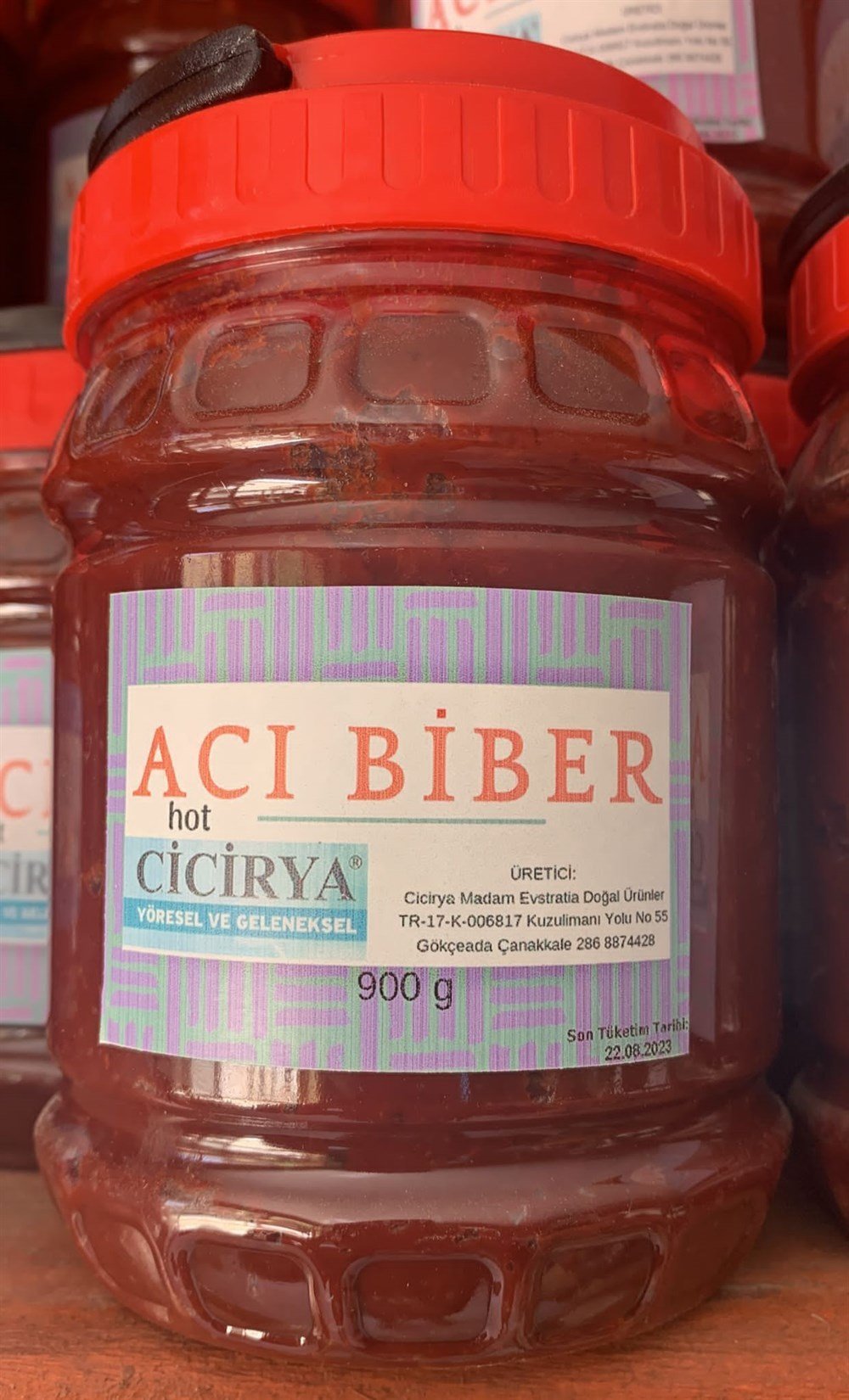 Acı Biber Salçası 900 gr