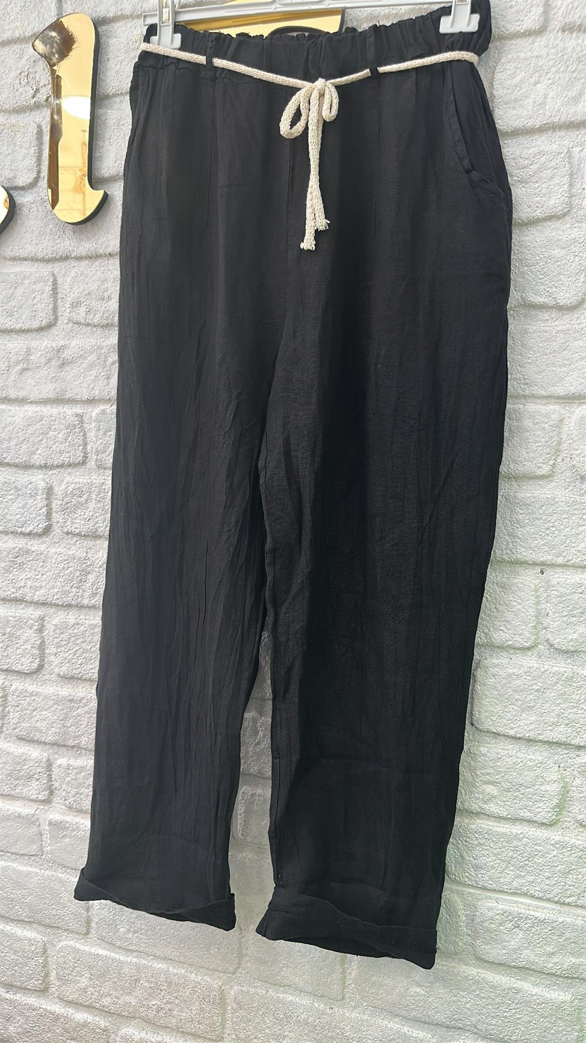 İthal Pantolon Keten-2