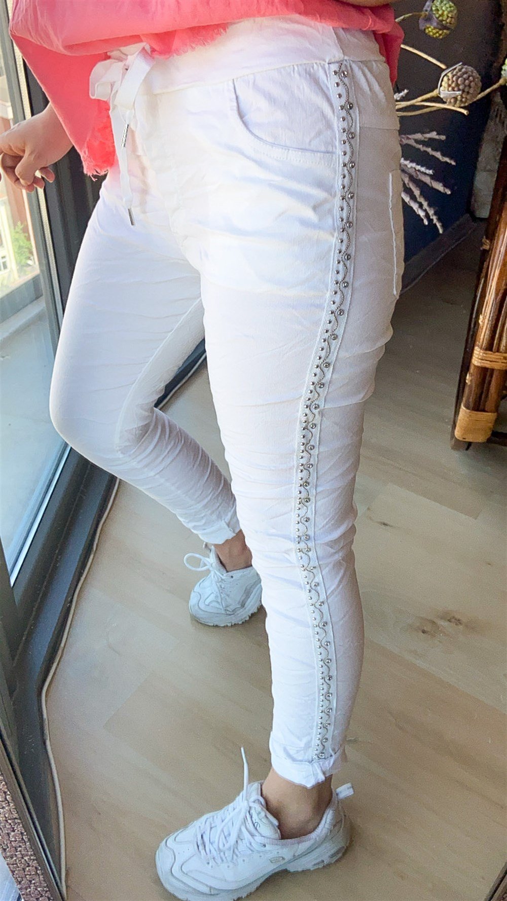İthal Şeritli Pantolon