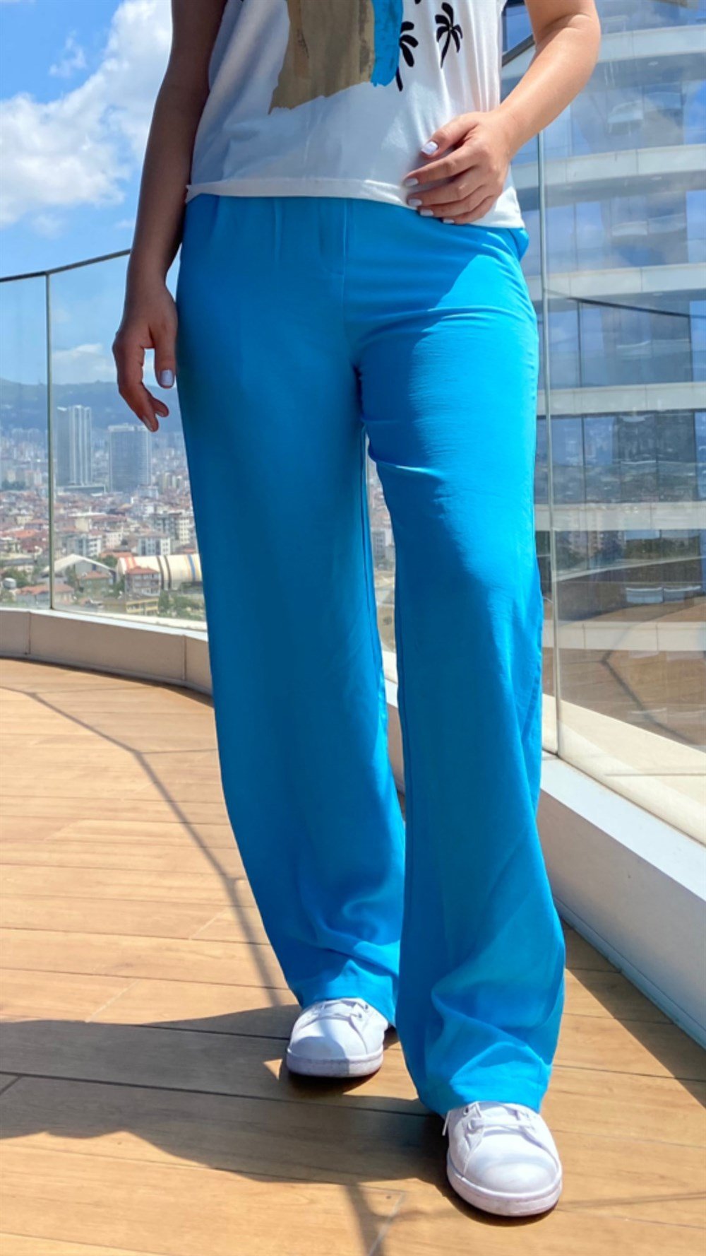 Linda Renkli Pantolon