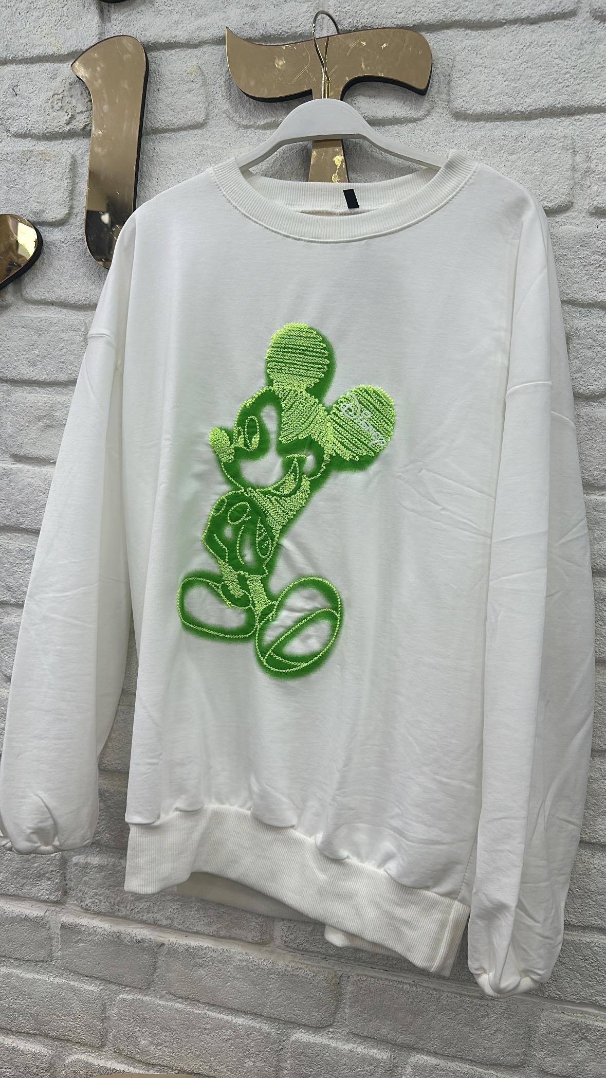 Mickey Neon Sweat 
