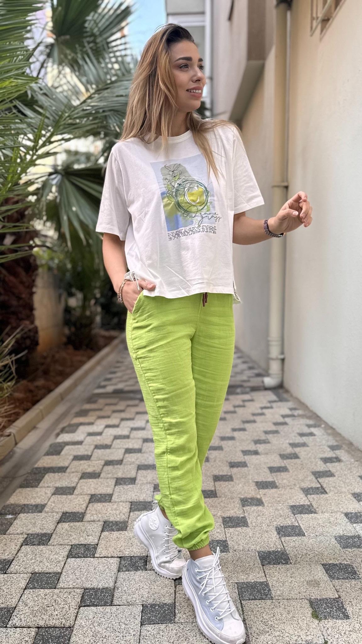 Tshirt Yaprak Detay