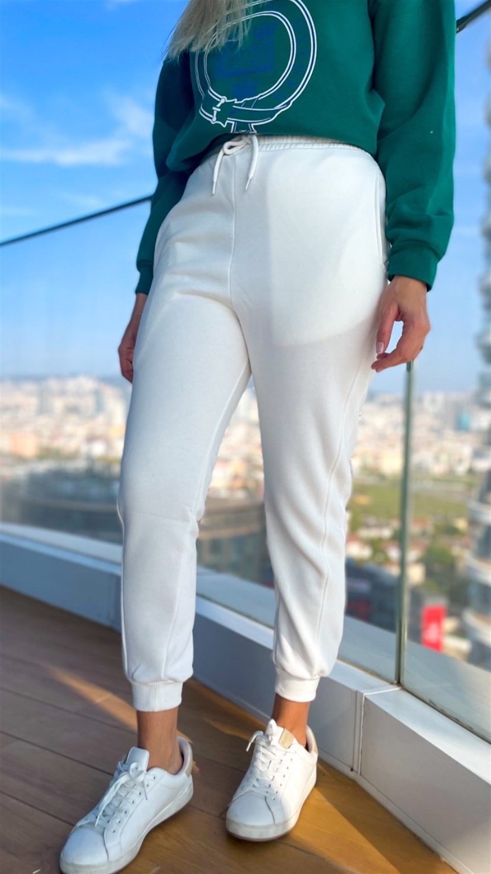 Yanı Şeritli Eşofman Alt