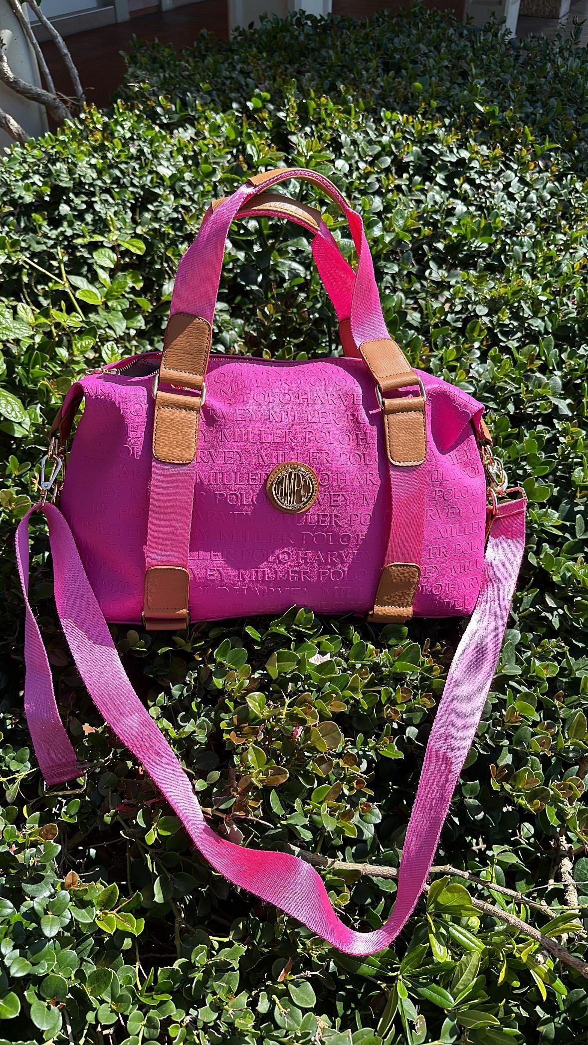 Yazılı Çanta Pink