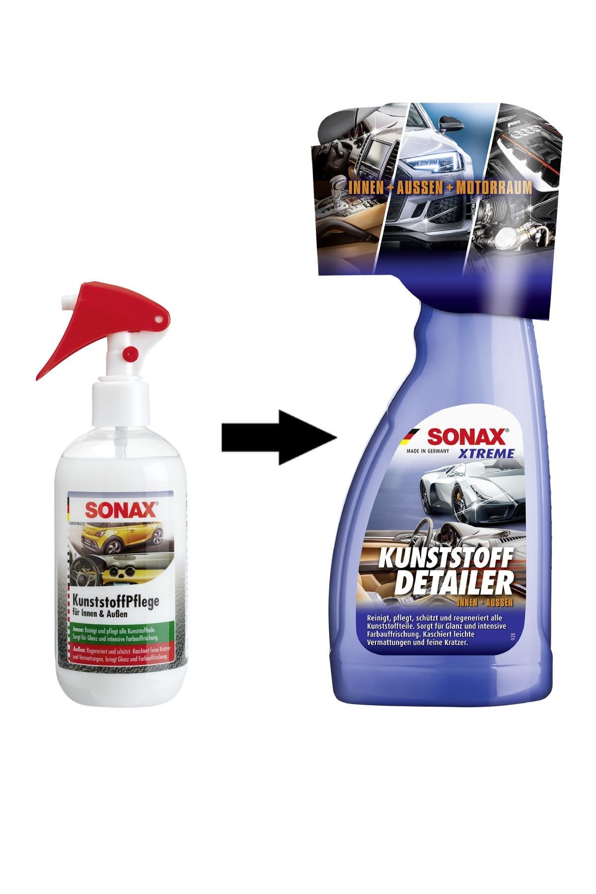 Sonax Xtreme Plastik Bakım Koruma ve Temizleme Sütü 500 ML | Sonax 