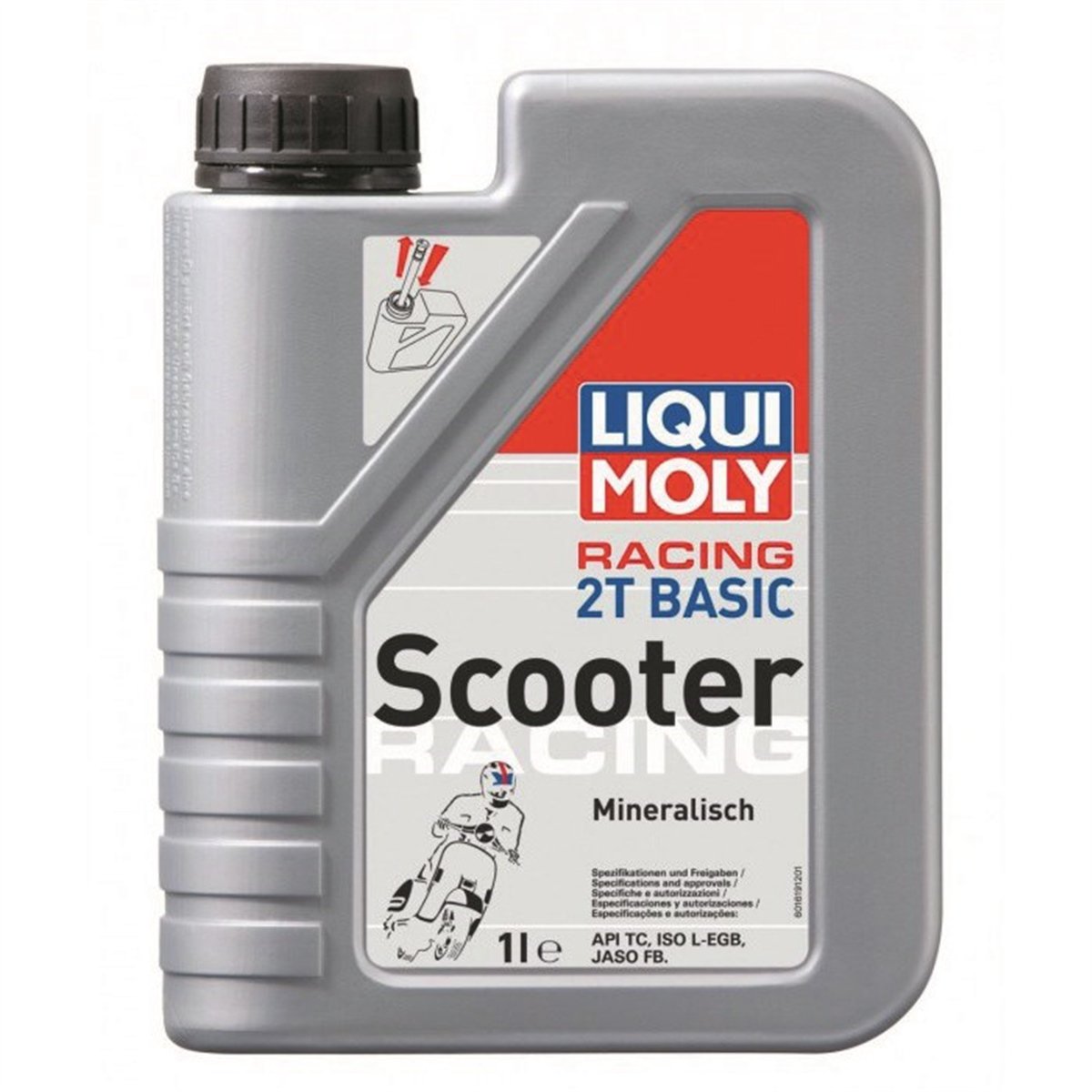 Liqui Moly 2T Motorsiklet Motor Yağı 1 LT