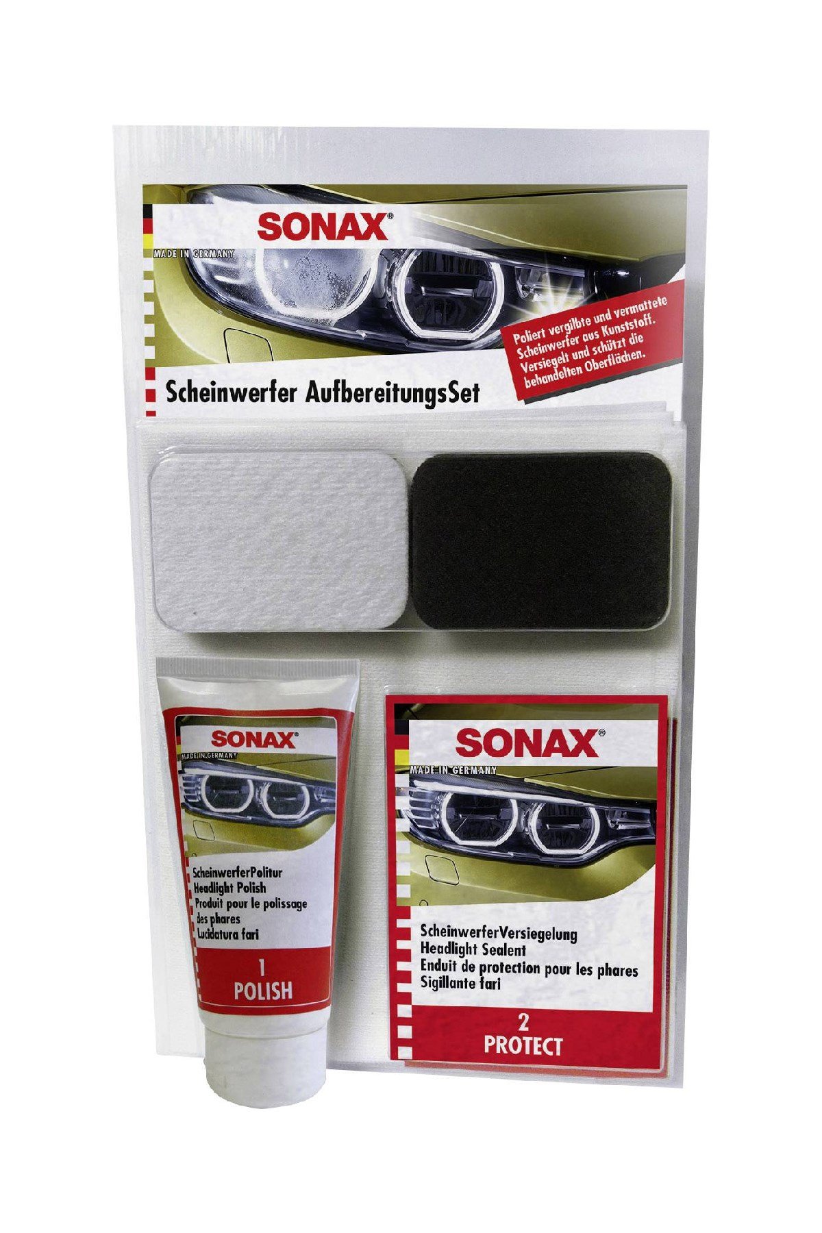 Sonax Far Çizik Giderici Set