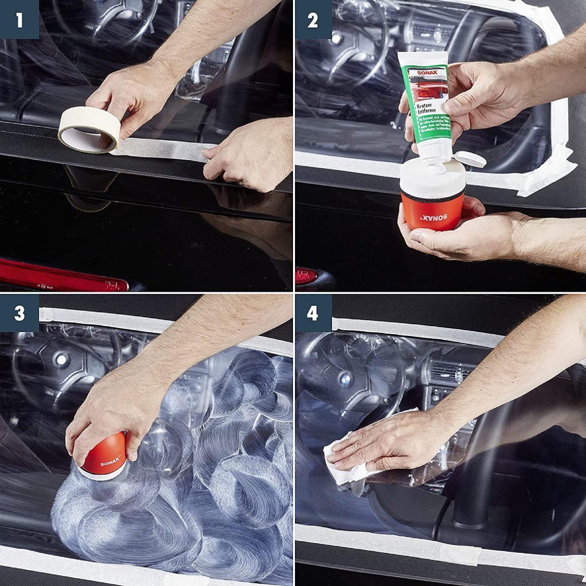 Sonax Plastik Çizik Giderici Cila 75 ml | Sonax 