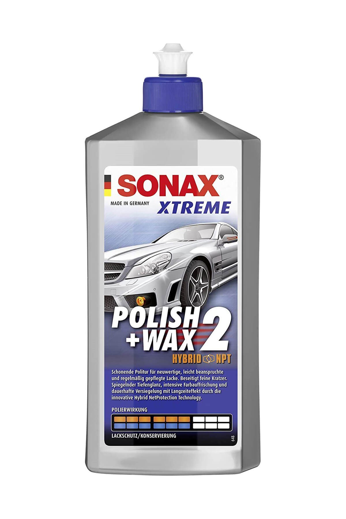 Sonax Xtreme Çizik Giderici Parlatıcı Cila Hybrid Npt 500 ml
