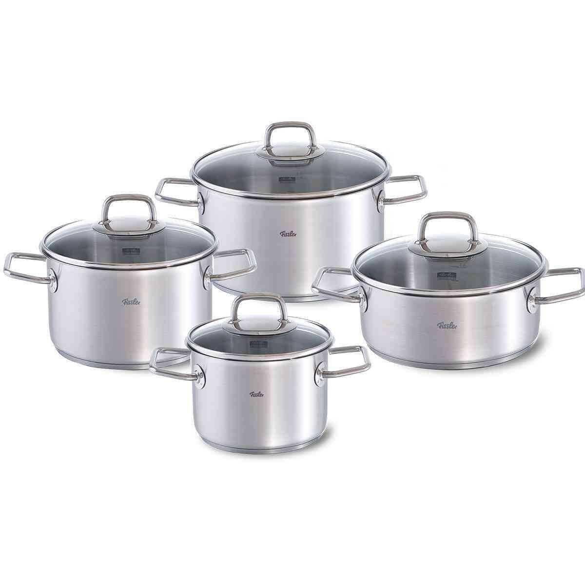 Fissler Viseo Çelik Tencere Seti 8 Parça 