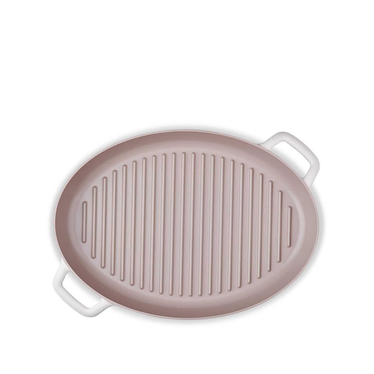 Korkmaz A2986 Gusto Seramik İki Kulplu Oval Tava 35x25 Cm 