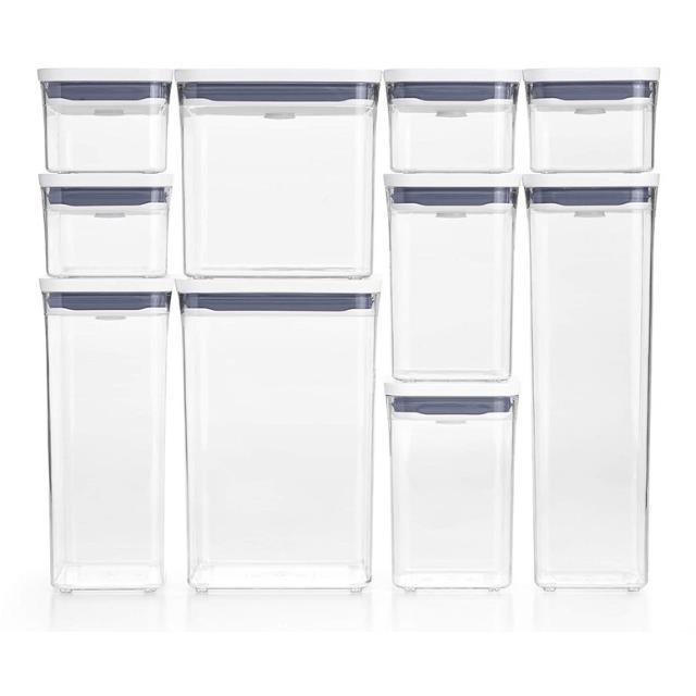 OXO 11234600 GG Pop Container Saklama Kabı - Dikdörtgen Kısa 1.6 Litre 
