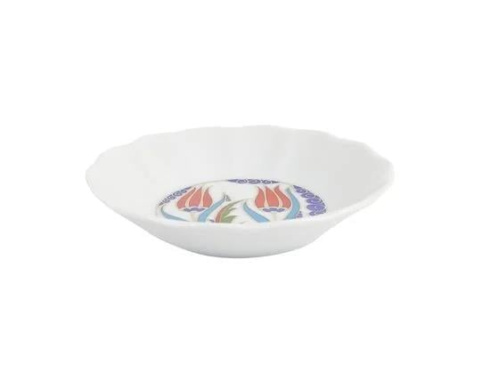 Porland Lalehan Porselen Çay Tabağı 11 Cm 