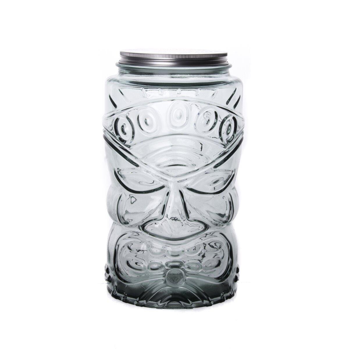 San Miguel Tarro Tiki Metal Kapaklı Kavanoz 6 Litre 813821 