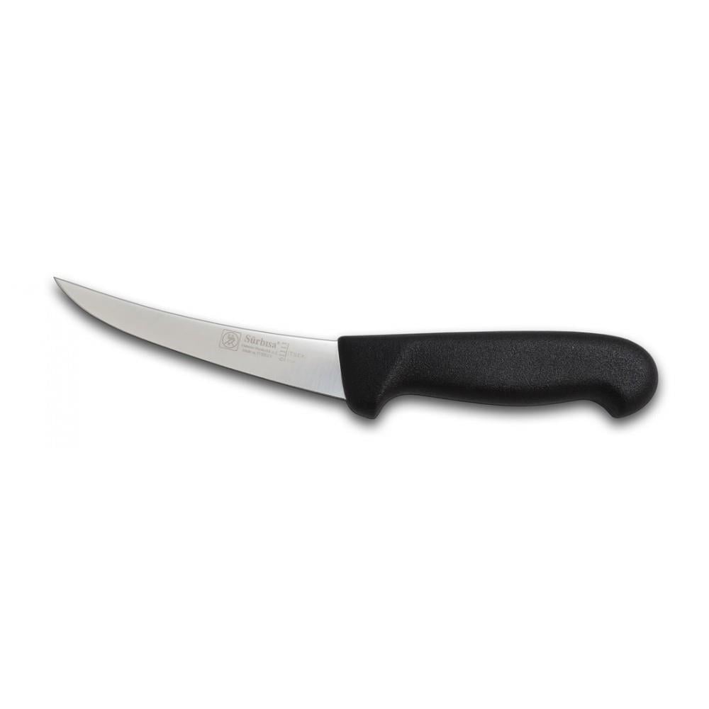 Sürbisa 61113 Esnek Eğik Kasap Kemik Sıyırma Bıçağı 14 Cm 