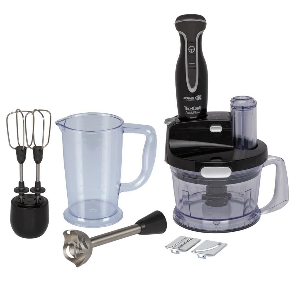 Tefal Powelix Activflow Pro 1000 Watt Blender Seti Siyah 