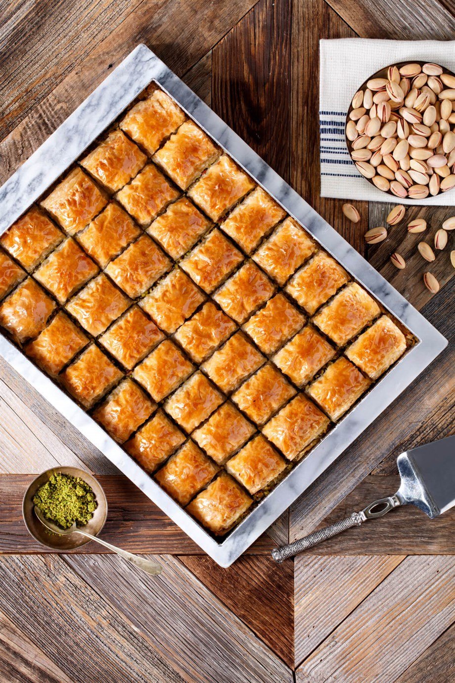 Fıstıklı Baklava Tepsi