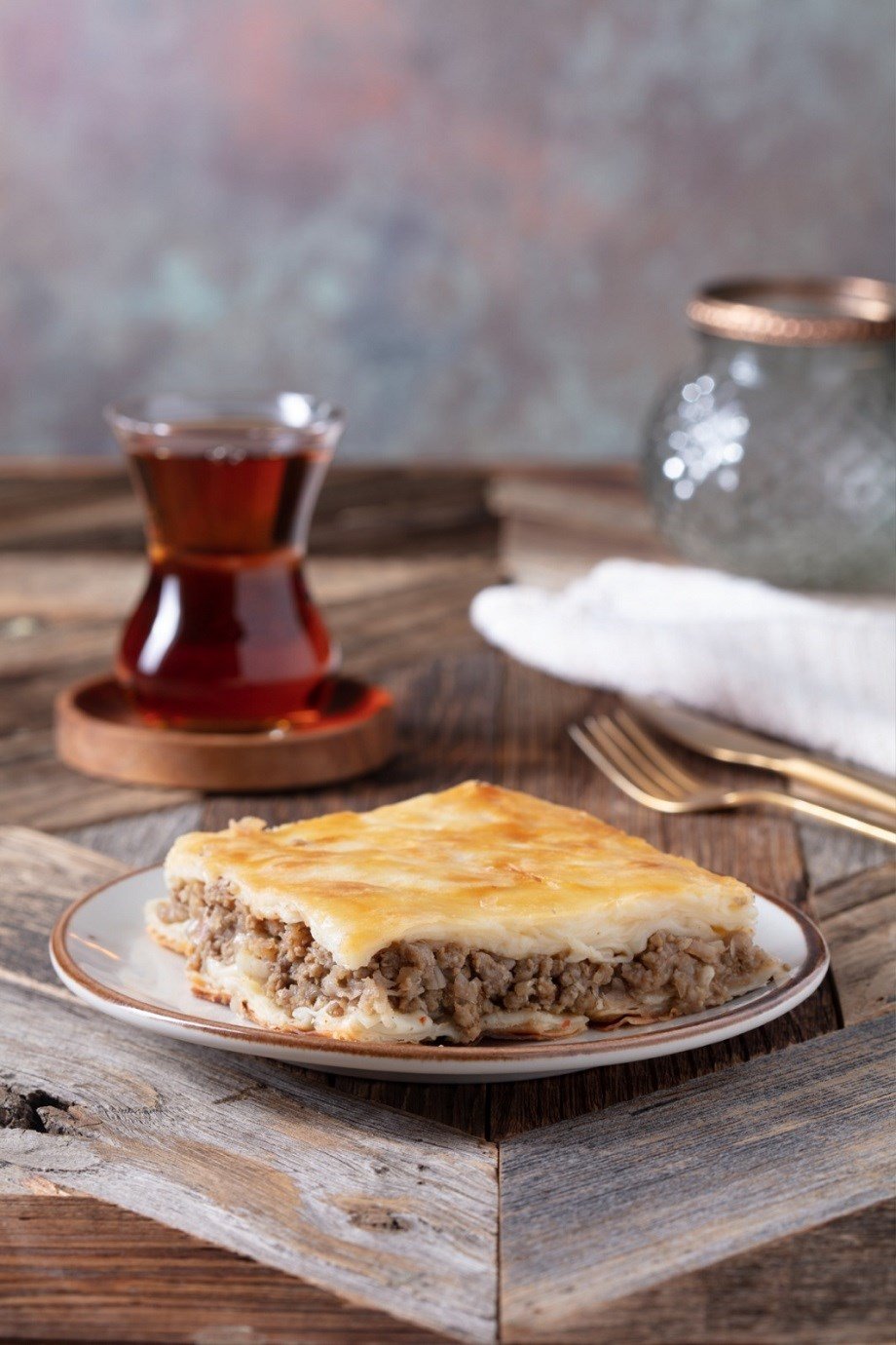 Kıymalı Su Böreği %100 Tereyağlı (Pişmemiş) 1 Kg