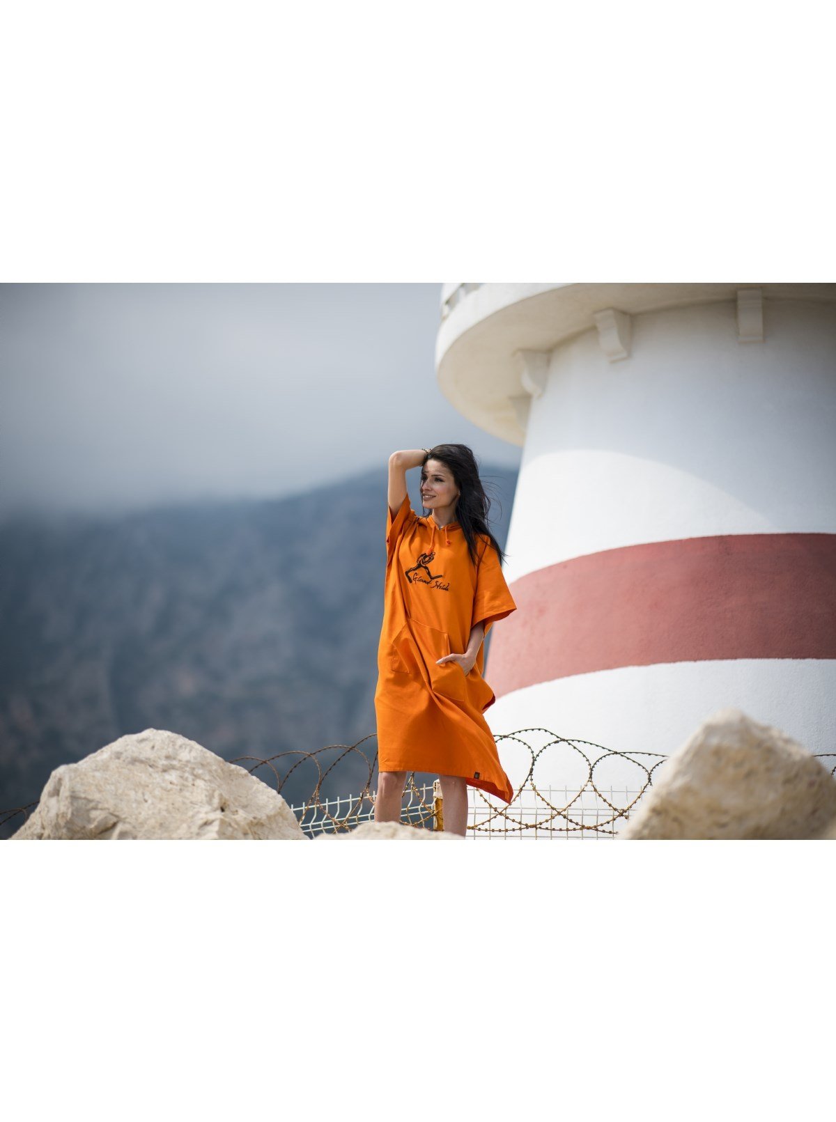 GIANT STRIDE PESHPONCHO ORANGE