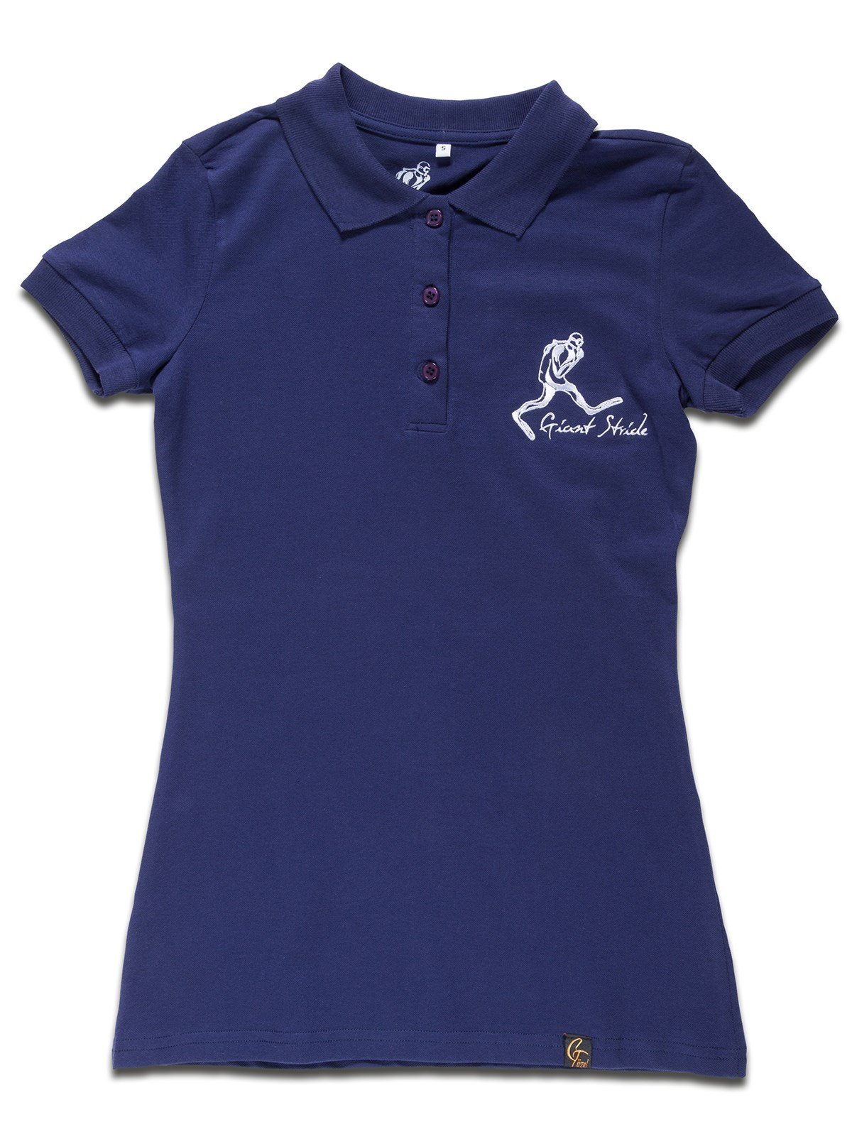 GIANT STRIDE WOMAN POLO T-SHIRT NAVY