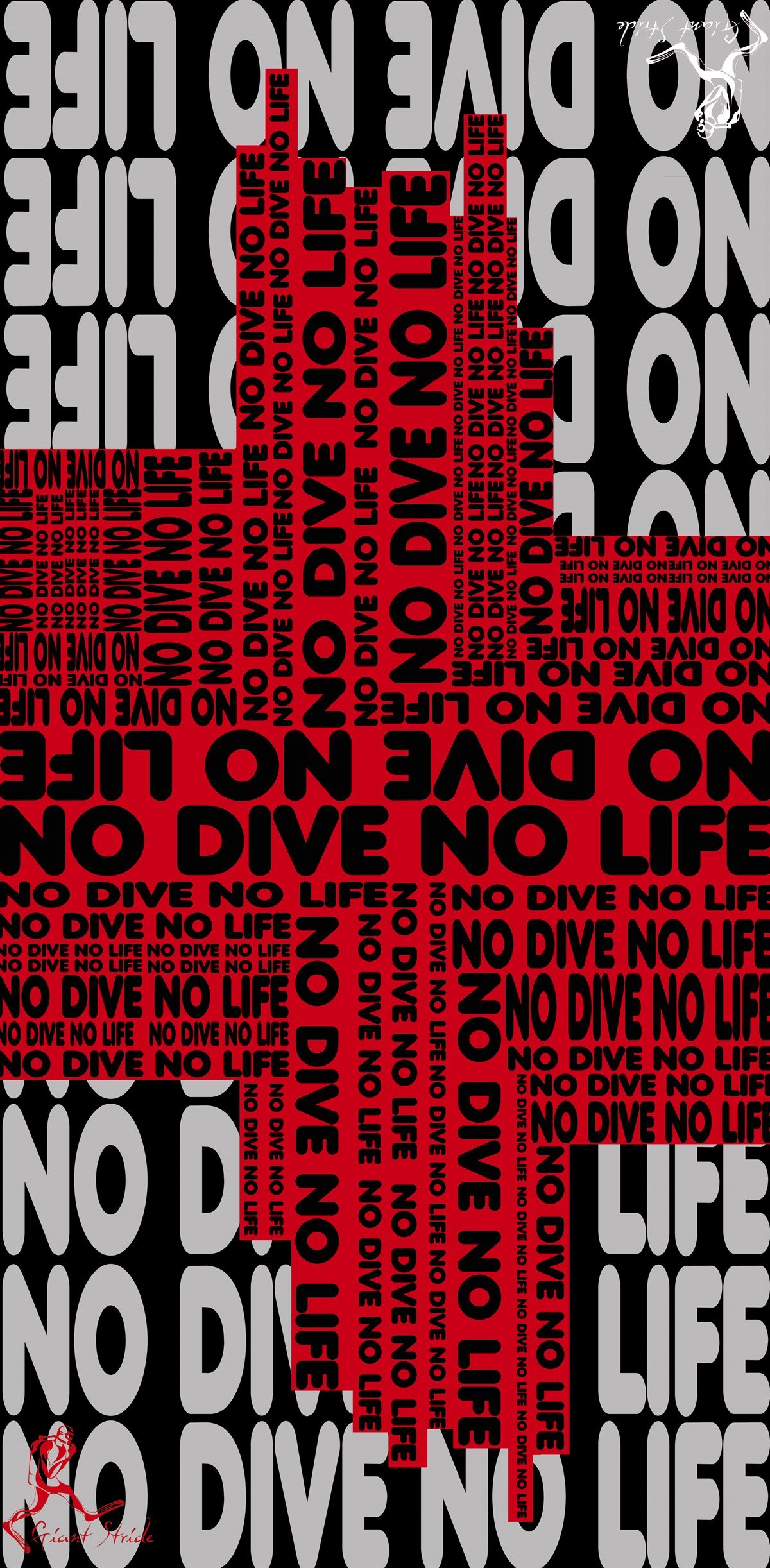 No Dive No Life Towel