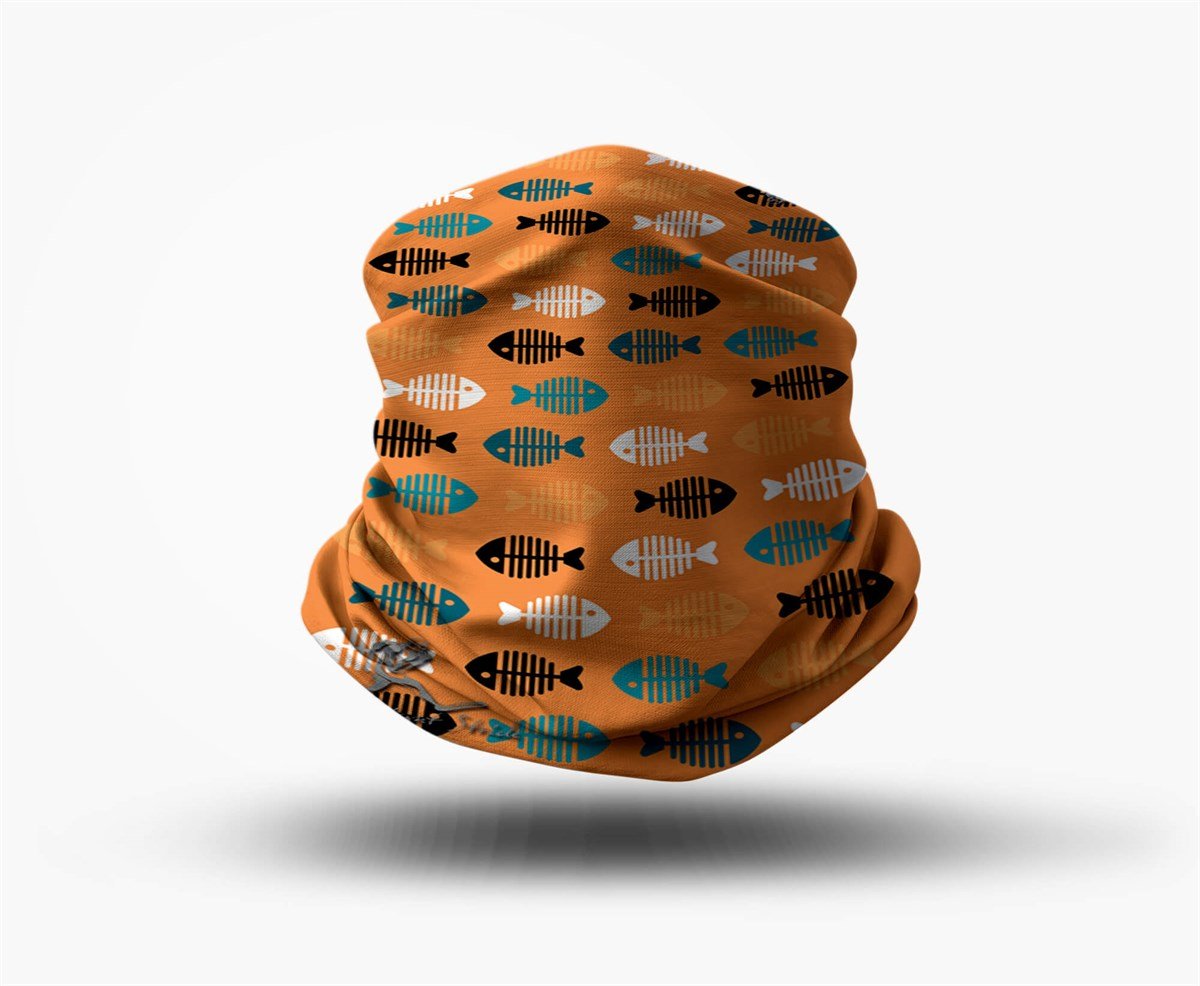 Scuba Tube Fat Fish Orange