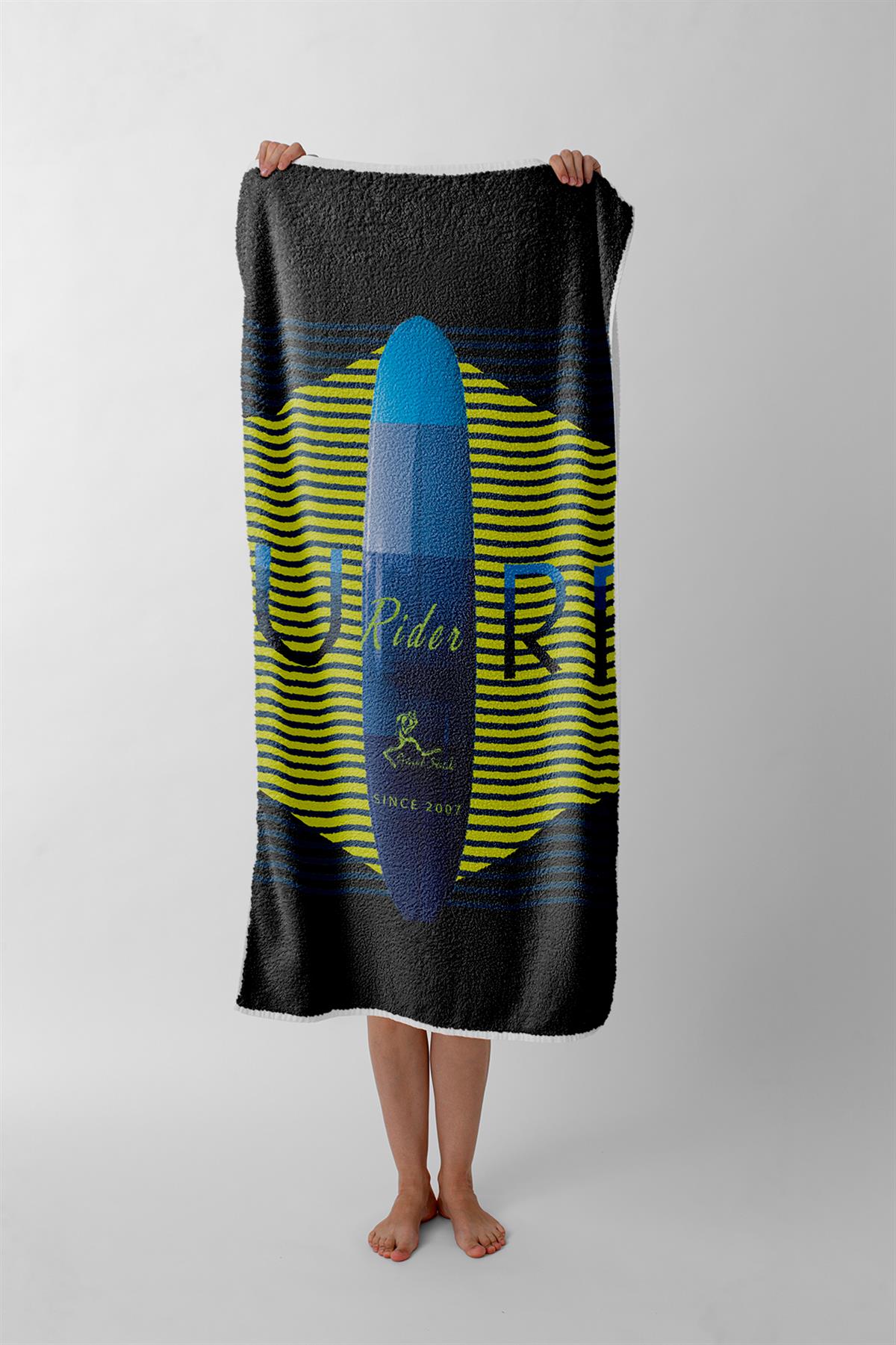 Surf Rider Yellow Havlu