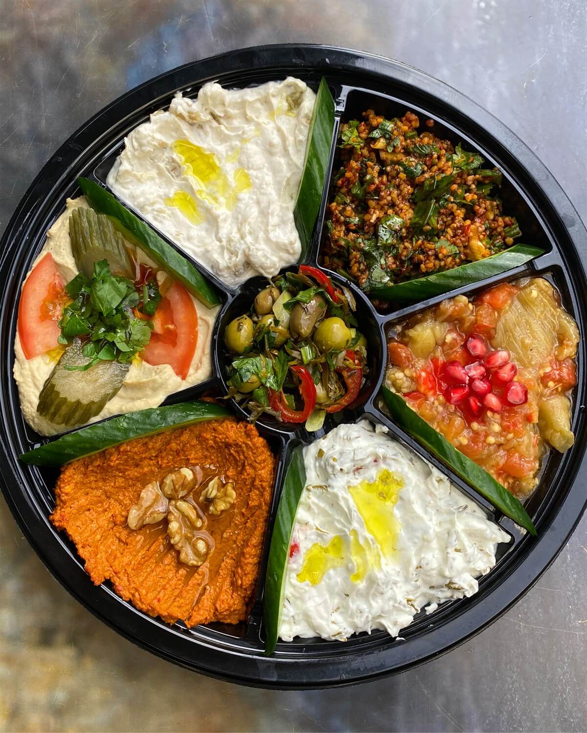 7'li Meze Tabağı