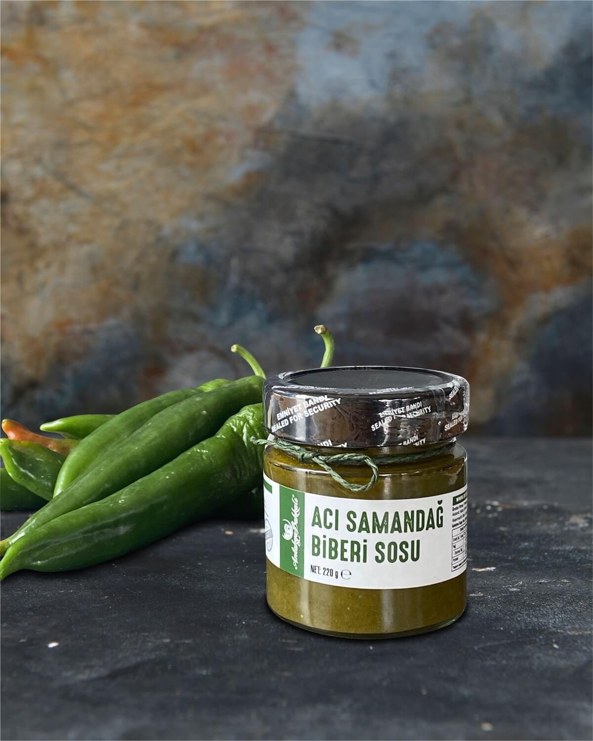 Acı Samandağ Biberi Sosu 220 g