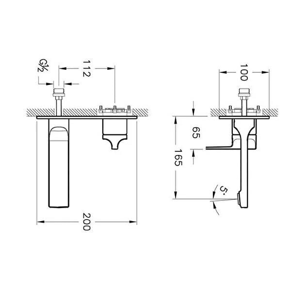 Artema Suıt L Ankastre Altın Lavabo Bataryası A4248623 