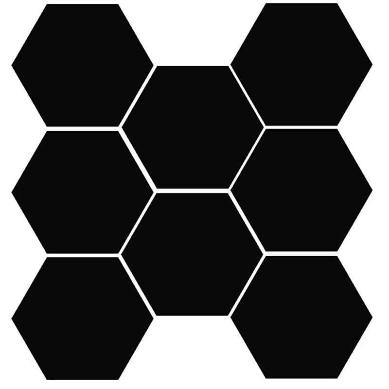 VitrA 8x9 Miniworx RAL 0001500 Siyah Hexagon Mat (NF) K53256480001VTE0