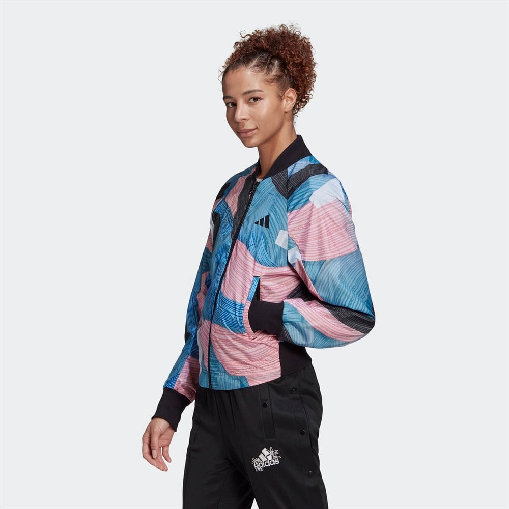 adidas Sportswear Nini Sum Graphic Bomber Kadın Ceket
